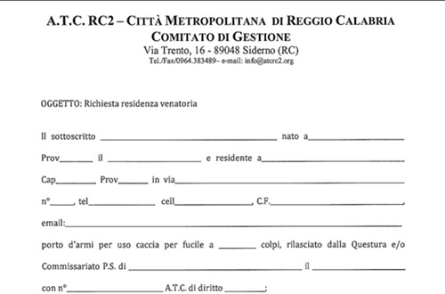 residenza venatoria